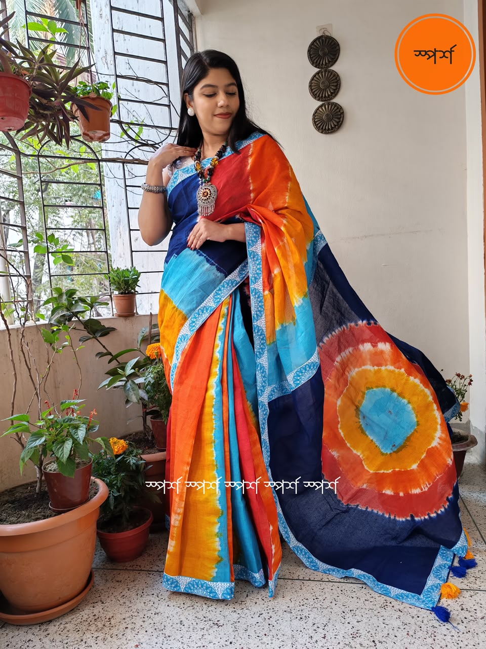 🧡 শিবুরি বাটিক শাড়ী 🧡