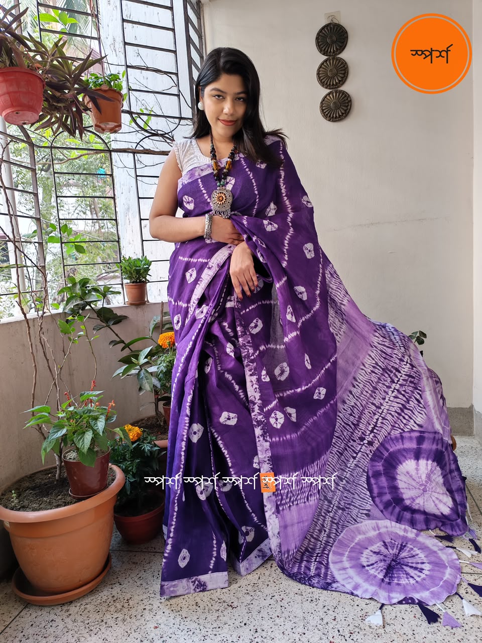 🧡  শিবুরি বাটিক শাড়ী  🧡