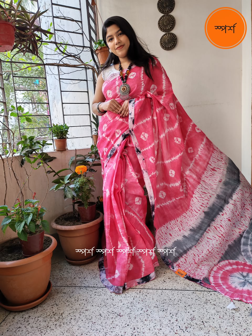 🧡  শিবুরি বাটিক শাড়ী  🧡